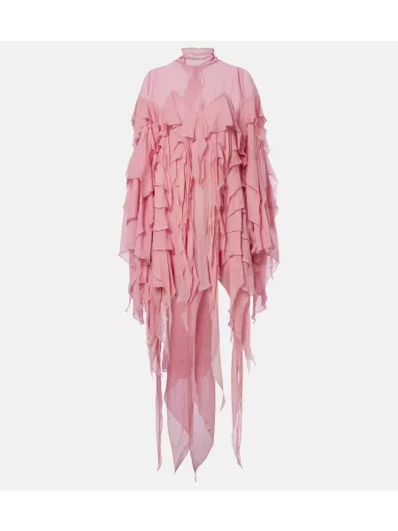 Rochie Blumarine din șifon roz
