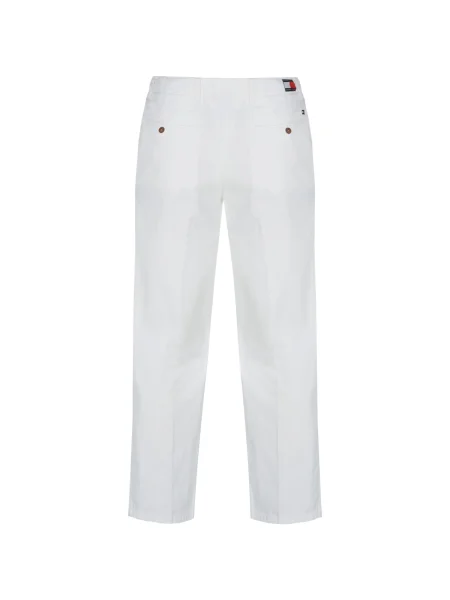 Nohavice Tommy Hilfiger biela