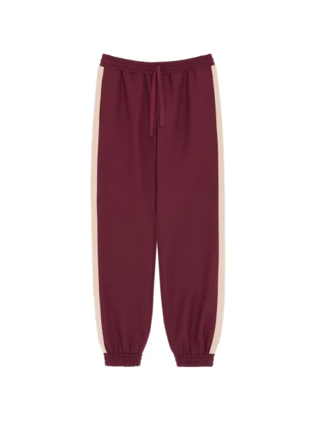 Pantaloni Valentino Garavani roșu