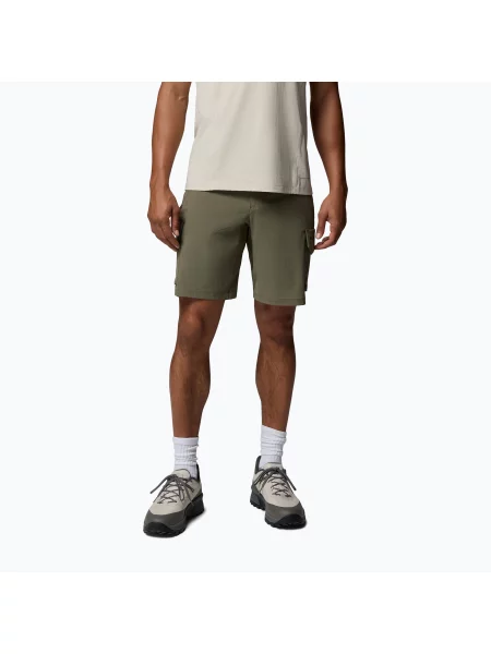 Pantaloni scurți de trekking pentru bărbați Columbia Silver Ridge Elite stone green verde