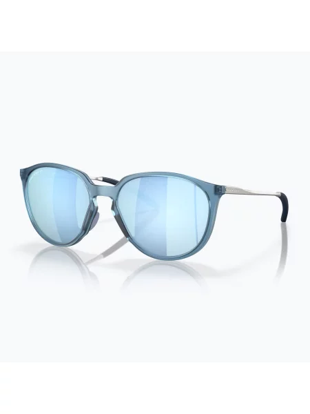 Okulary przeciwsłoneczne Oakley Sielo polished chrome/prizm violet białe