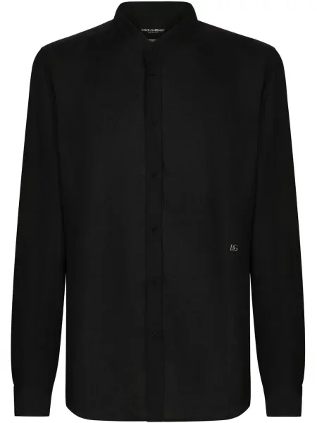 Cămașă Dolce & Gabbana lungă negru
