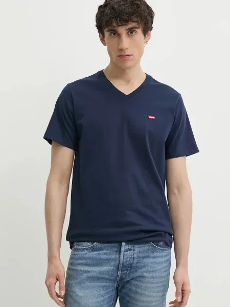 LEVI'S Tričko ORIGHM tmavomodrá modrá