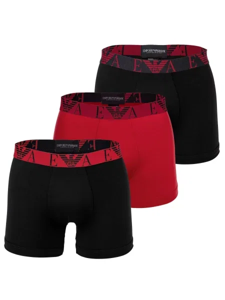 Emporio Armani Boxerky červená černá