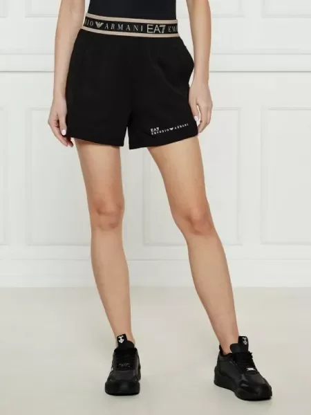 Emporio Armani Pantaloni scurți sport negru