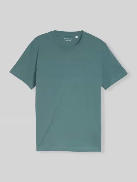 T-shirt o kroju regular fit z czystej bawełny Tom Tailor