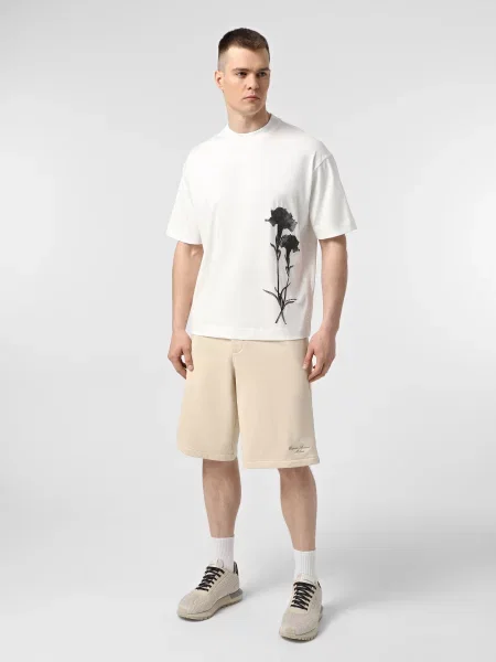 Повседневные шорты Emporio Armani бежевые