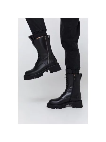 Напівчоботи демісезонні Estro чорні