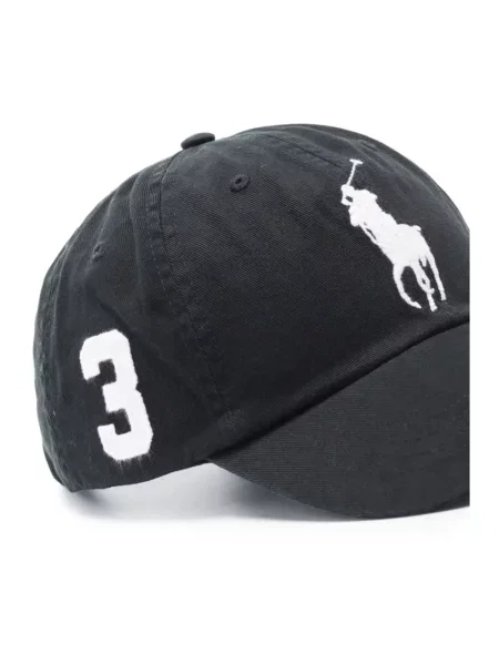Czapka z daszkiem Ralph Lauren czarna