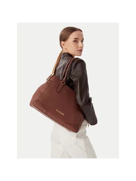 LOVE MOSCHINO Geantă maro