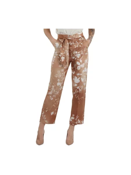 Pantaloni Linea Emme Marella bej