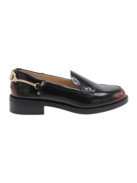 Liu Jo Loafersy Madison 01 Bordowy czarne