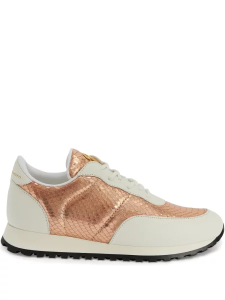 Sneakerși Giuseppe Zanotti din piele roz