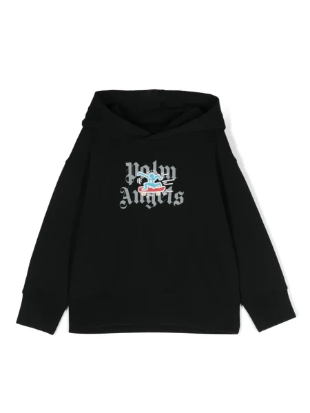 Bluza z kapturem dziecięca Palm Angels czarna