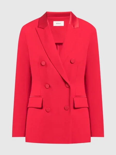 Двобортний жакет Vicolo червоний