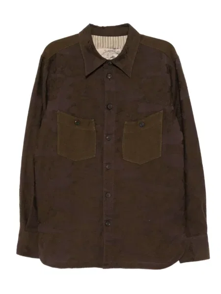 Košile Ziggy Chen hnědá