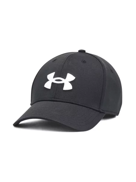 Czapka z daszkiem Under Armour Blitzing Adj black/white czarna