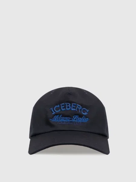 Кепка Iceberg с вышивкой синяя