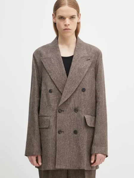 Our Legacy sacou de in Sharp Db Blazer maro