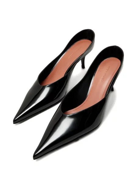 Pantofi cu toc Amina Muaddi negru