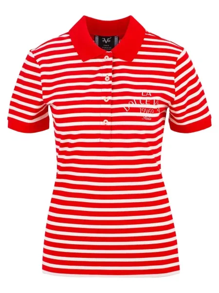 ITALIA Tričko Bibi Marina červená bílá
