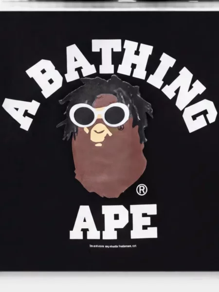 Lung hanorac A Bathing Ape® negru