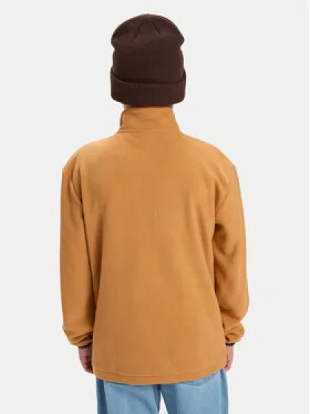 Fleecová mikina Quiksilver oranžová