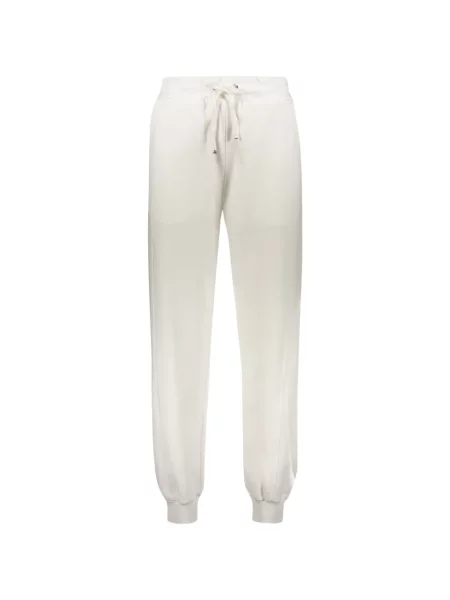 Pantaloni Moorer alergare cu cordon alb