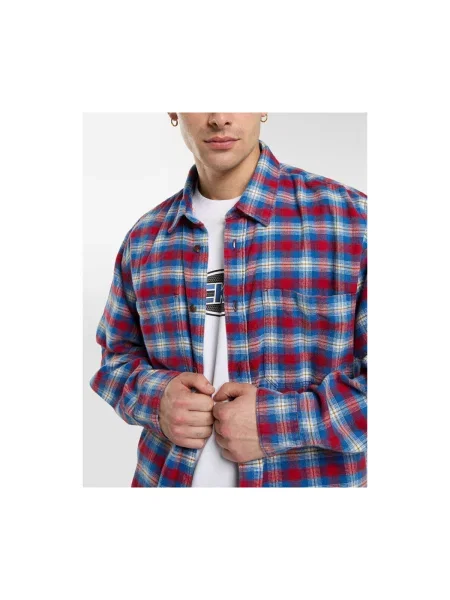 Decupat cămașă Dickies de flanelă violet