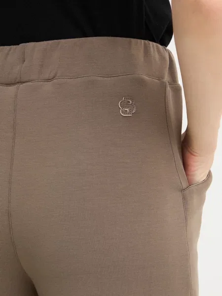 Однотонные спортивные штаны Boss коричневые