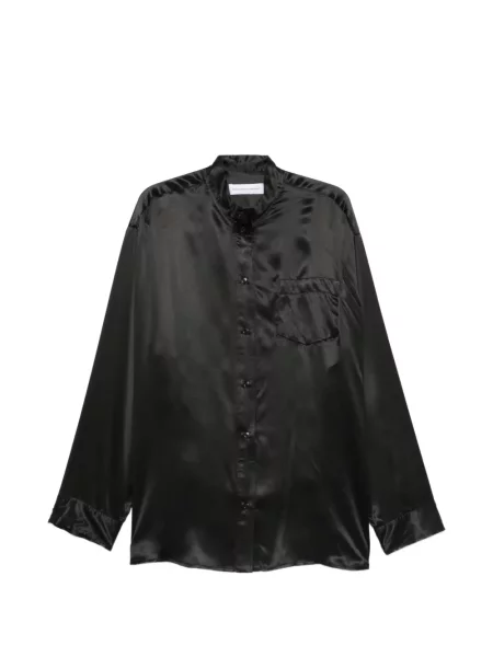 Cămașă Marie Adam-leenaerdt din satin negru