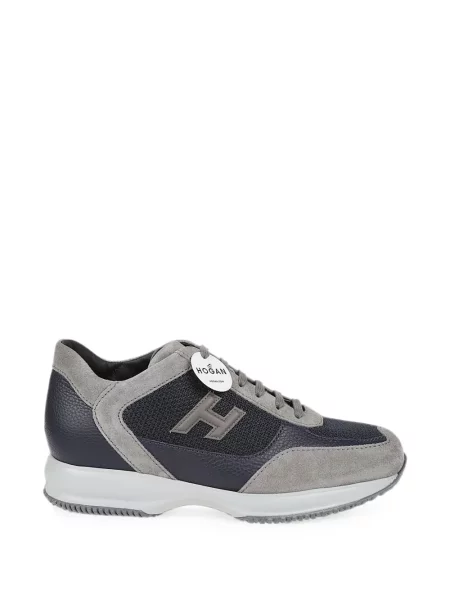 Sneakerși Hogan Interactive cu autograf gri