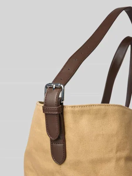 Torba shopper z naszywką z logo model ‘Finn’ Bugatti
