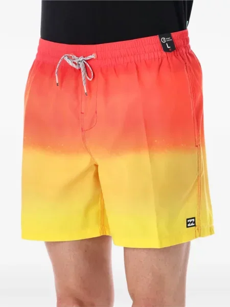 Slip de baie Billabong cu gradient portocaliu