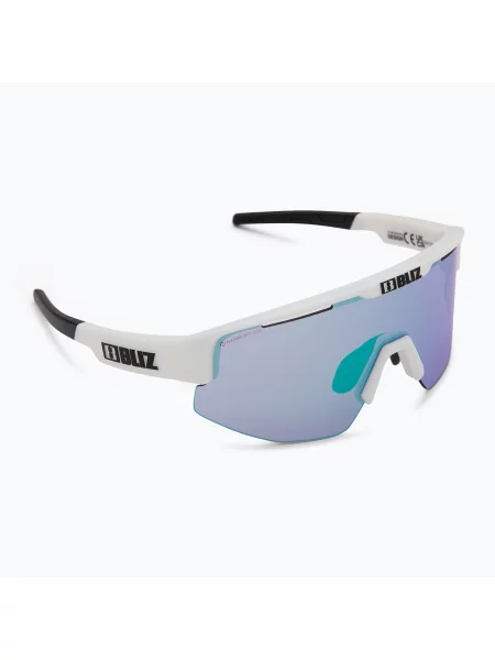 Слънчеви очила Bliz Matrix Small Nano Optics Nordic Light matt white/begonia/violet blue бяло