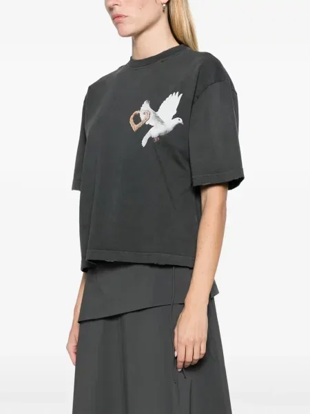 Tricou Willy Chavarria gri