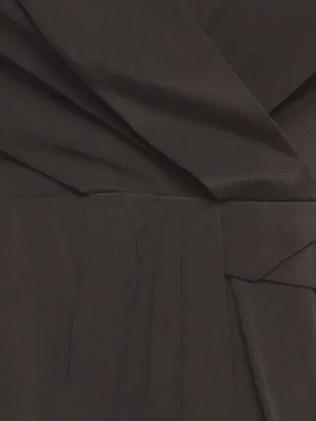 Rochie mini Allsaints asimetrică negru
