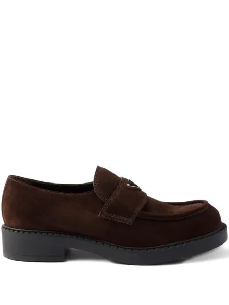 Pantofi loafer Prada maro