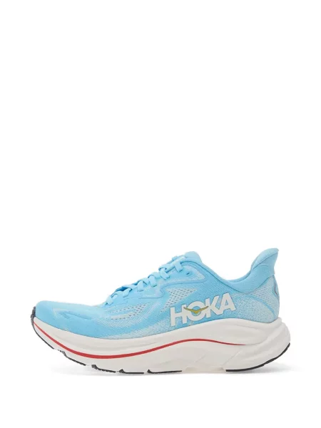 Sneakerși Hoka cu autograf albastru