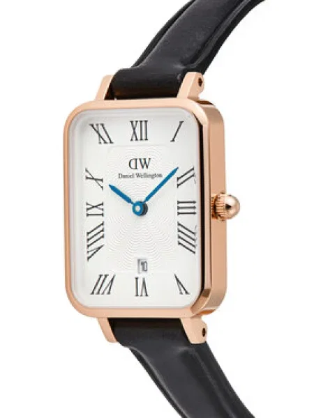 Hodinky Daniel Wellington Quadro Sterling Roman Numerals čierna