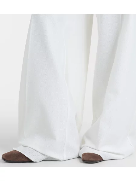 Pantaloni Max Mara alb