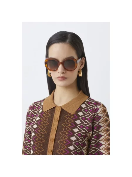 Dzianinowy wielobarwność sweter Suncoo