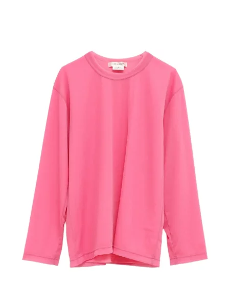 Lung tricou Comme Des Garçons roz