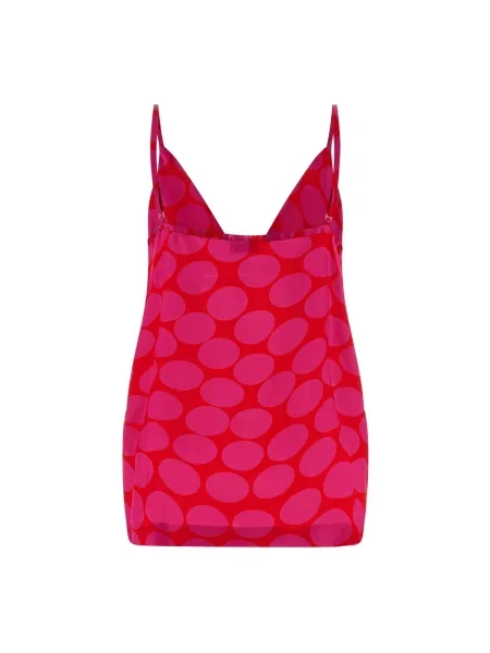 Długi top Dries Van Noten różowy