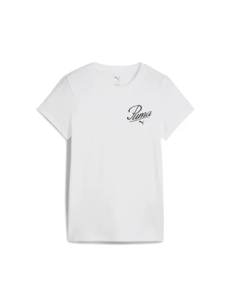 Puma tricou din alb