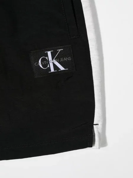 Szorty dziecięce Calvin Klein czarne