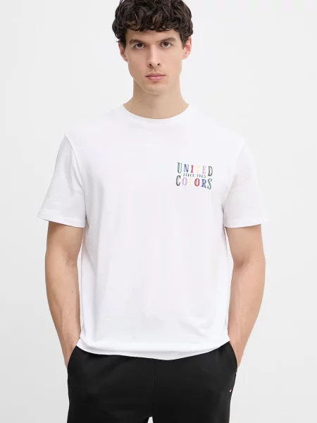 United Colors of Benetton kratka majica bela