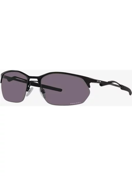 Okulary Oakley Wire Tap Satin Black z szarymi soczewkami Prizm czarne