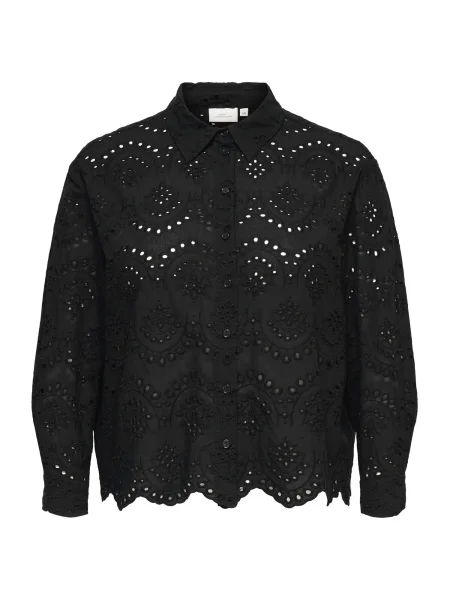 ONLY Carmakoma Bluză CARVALAIS' negru