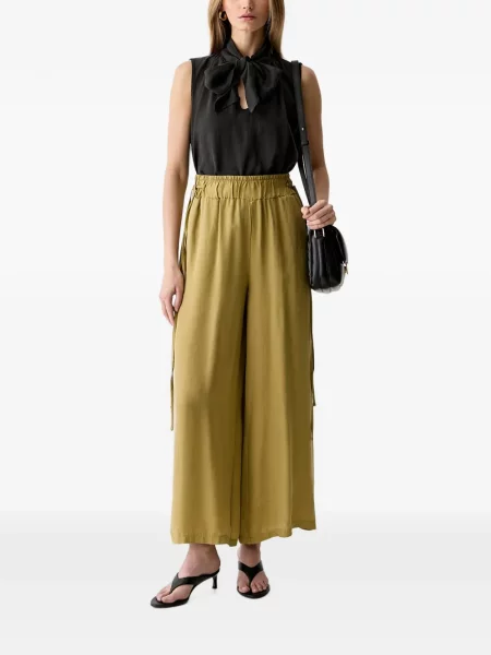 Pantaloni palazzo Vicolo verde